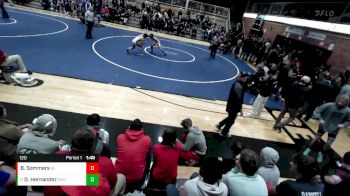 120 lbs Cons. Round 6 - Dennis Hernandez, Royal vs Ben Sommers, Burlington Edison