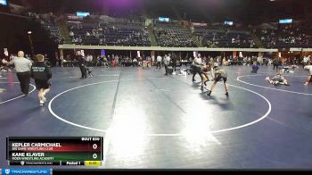 117 lbs Cons. Round 2 - Kepler Carmichael, Big Game Wrestling Club vs Kane Klaver, Moen Wrestling Academy