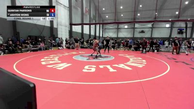16U Boys GR - 113 lbs Cons. Round 1 - Quintan Parsons, WA vs Ashton Wong, CA