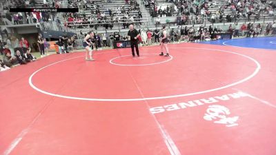 U20 Women - 72 lbs Champ. Round 1 - Kara Noyce, UT vs Mikayla Lancaster, CA