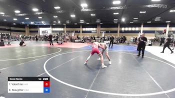 120 lbs Consolation - Troy Valentine, Lake Stevens WC vs Evan Slaughter, Cimarron Bad Boys