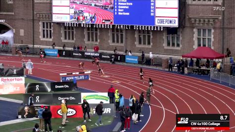 Watch College Women's College 4x100 Final (Event 578) At 2026 Penn Relays