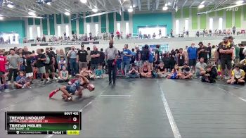 72 lbs Champ. Round 1 - Tristian Migues, Free Agent vs Trevor Lindquist, Crystal Coast Grapplers