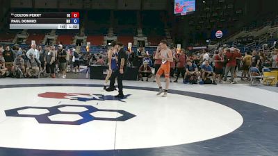 106 lbs Cons. Sub-rd Of 16 - Colton Perry, Oklahoma vs Paul Donnici, Missouri
