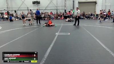 80 lbs Placement (4 Team) - Charles Cooper, Warhawks Black vs Sam Winship, Revival