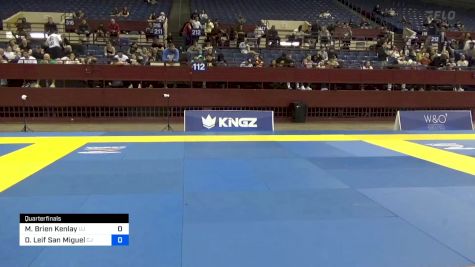 Michael Brien Kenlay vs Derrick Leif San Miguel 2024 Pan IBJJF Jiu-Jitsu No-Gi Championship