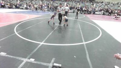 52 lbs Consi Of 8 #2 - Ryder Thuemler, Willows Wrestling vs Kaison Miller, Oroville Rattlers