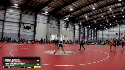 119 lbs Quarterfinal - Ember Zupanc, Crass Trained Wrestling vs Reese Montgomery, Pennsylvania