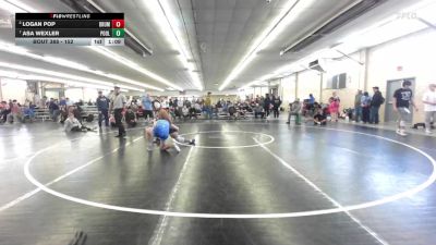 152 lbs Quarterfinal - Logan Pop, Drums vs Asa Wexler, Poolesville