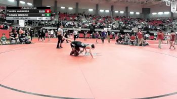 120 lbs Cons. Round 1 - Allen Varghese, Keller Central vs Logan Sieracki, Southlake Carroll