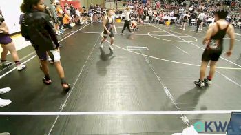 100 lbs Quarterfinal - Dominick Patton, Sperry Wrestling Club vs Eli Phillips, Grove Takedown Club