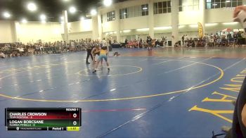 113 lbs Round 1 (16 Team) - Logan Borcsane, Florida Pitbulls vs Charles Crowson, Team Montana