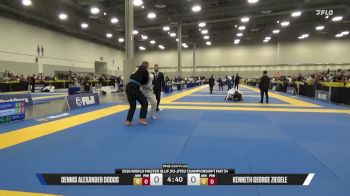 Dennis Alexander Dodds vs Kenneth George Ziegele 2026 World Master IBJJF Jiu-Jitsu Championship