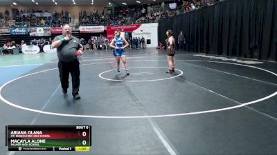 152G Cons. Round 1 - Macayla Alone, Palmer High School vs Ariana Olana, Mt. Edgecumbe High School