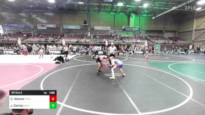 116 lbs Rr Rnd 2 - Cody Weaver, Trojan Youth Wrestling vs Jordan Gamez, Wolfpack WC