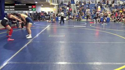 136 lbs Consy 3 - Calli Bash, DuBois vs Kara Dilts, Kiski Area
