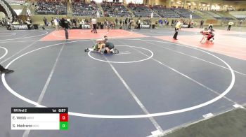 116 lbs Rr Rnd 2 - Ethan Webb, West Amarillo WC vs Santiago Medrano, NM Gold