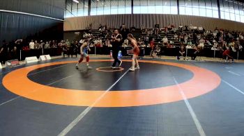 50kg Cons. Semi - Eleanor Caufield, Black Bears Wrestling Club vs Ivy Threatful, Coast RTC