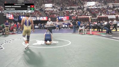 Cons. Round 1 - Andrew Rodriguez, Jefferson (Boulder) vs Tate Smith, Powell Co. (Deer Lodge)