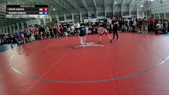 115 lbs 1st Place Match - Devin Garcia, Idaho vs Mason Wright, Idaho