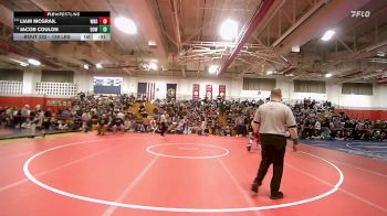 138 lbs Consi Of 8 #2 - Liam McGrail, Windham vs Jacob Coulon, Bow