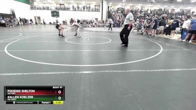 120 lbs Champ. Round 1 - Kallen Koelzer, MO West vs Phoenix Shelton, Victory