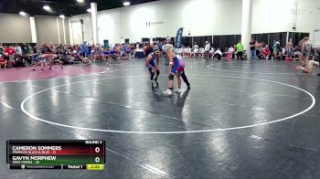 150 lbs Round 3 (16 Team) - Cameron Sommers, Franklin Black & Blue vs Gavyn Morphew, Iowa Hawks