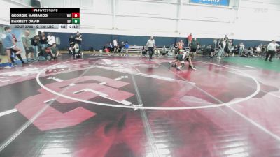 C-132 lbs Consolation - Georgie Mamakos, WV vs Barrett David, NY