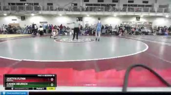 126 lbs Cons. Round 2 - Jaxtyn Flynn, Indiana vs Caden Heurich, Indiana