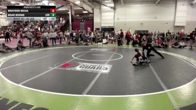 49 lbs Quarters - Brayden Moua vs Bear Boone, LeVici Prep