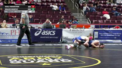 118 lbs Consi 4 - Kaila Keesecker, Derry Area-G vs Gracie Murphy, Council Rock-G