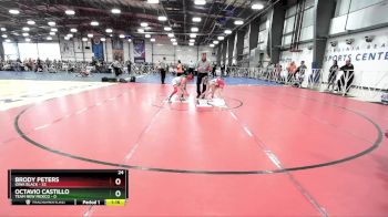 72 lbs Rd# 2 10:30am Friday - Brody Peters, Iowa Black vs Octavio Castillo, Team New Mexico