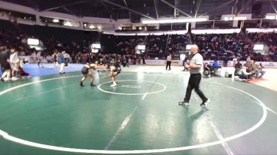 126 lbs Champ. Round 2 - Andrew Flores, Lincoln (Tacoma) vs Drayden Gaither, Moses Lake