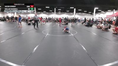 48 lbs Round 5 (6 Team) - Kellan Bagnell, Mat Warriors vs Jacob Street, Capital City WC