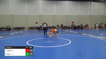 102 lbs Prelims - Tanner Olguin, New Mexico vs Kale Barr, Team Texas