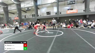 137 lbs Round Of 16 - Waylon Nelson, Independent vs Ragan Jensen, Warriors Of Christ