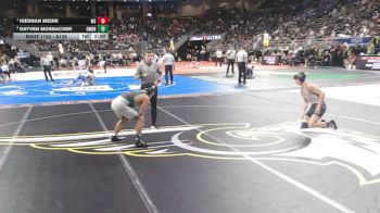 Quarterfinal - Kiernan Meink, Millard South vs Dayven Mosbacker, Omaha Bryan
