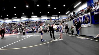 57 lbs Rr Rnd 3 - Lucy Chill, Perry Wrestling Academy vs Alaura Lewis, Noble Takedown Club