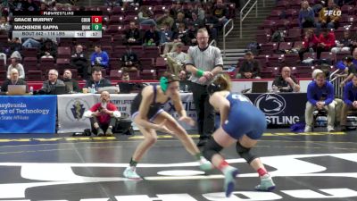 118 lbs 7th Place - Gracie Murphy, Council Rock-G vs Mackenzie Gappa, Quakertown-G