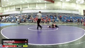 140 lbs Round 1 (6 Team) - Connor Palmer, Webo Wrestling Club vs Noah Torres, Chesterton Wrestling Club