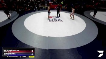 138 lbs Placement Matches (16 Team) - Nicholas Baxter, MDWA-FR vs David Medina, TCWA-FR