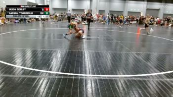75 lbs Quarterfinal - Carson **Consiglio, Rabbit Wrestling Club vs Jaxon Beals**, Team Barracuda