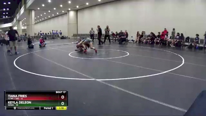 126 lbs Semis & Wb (16 Team) - Keyla Deleon, SOWA vs Tiana Fries, CLWC ...