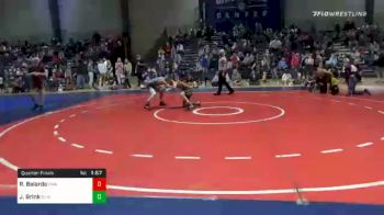 85 lbs Quarterfinal - Roman Belardo, Roundtree Wrestling Academy vs Johann Brink, Oconee Youth Wrestling
