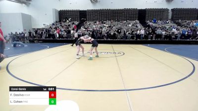 95 lbs Consolation - Francesca Dasilva, Kearny vs Lily Cohen, Pinelands Wrestling Club