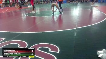 126 lbs Round 1 (6 Team) - Collin Hamm, Weyauwega-Fremont vs WR Rapids Athlete, Buffalo