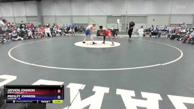 132 lbs Round 1 (6 Team) - Jayvion Johnson, North Carolina vs Presley Johnson, Missouri