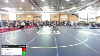 152 lbs Quarterfinal - Spencer LeClair, Mt. Ararat/Brunswick vs Troy Moscatelli, Hollis Brookline
