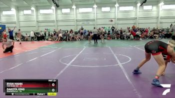 138 lbs Finals (2 Team) - Dakota King, Barnesville vs Ryan Mann, Tar River WC