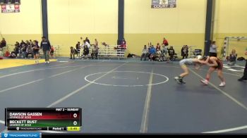 65 lbs Cons. Semi - Beckett Rust, Legends Of Gold vs Dawson Gassen, Legends Of Gold